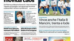 Prima Pagina, Giornale di Sicilia: “Nella Sicilia in bianco il rischio movida caos”