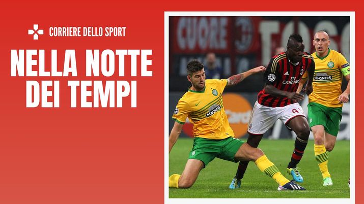 Mario Balotelli AC Milan Milan-Celtic 2-0 Champions League 2013-2014