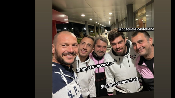 Foto Palermo, rosanero verso il Picerno: l&#8217;incontro speciale di Accardi &#038; Co 