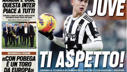 Prima Pagina, Tuttosport: “Dybala, Juve ti aspetto. Arabia e Usa, quest’Inter piace”