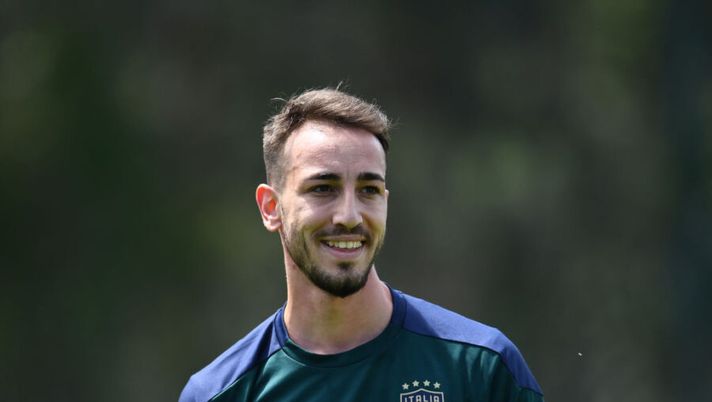 SANTA MARGHERITA DI PULA, ITALY - MAY 25: Gaetano Castrovilli of Italy in action during training session at Forte Village Resort on May 25, 2021 in Santa Margherita di Pula, Italy. (Photo by Claudio Villa/Getty Images) Castrovilli: “Fiorentina, sarà l’anno zero. Ho questo messaggio per chi parla a caso” - immagine 1