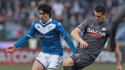 Udinese-Brescia 2-0,Teodorczyk e Samir stendono i lombardi con due colpi di testa – RIVIVI IL LIVE