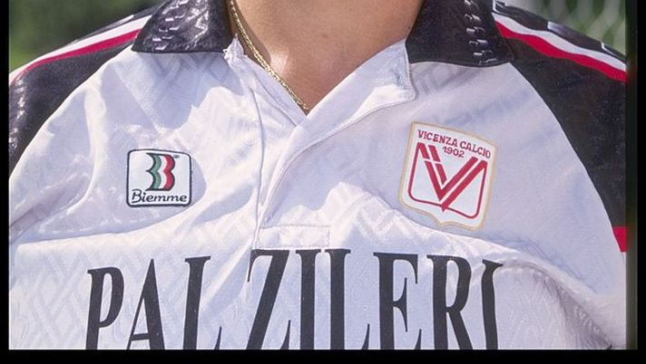 Aug 1996: A portrait of Giampiero Maini of Vicenza taken during the club photocall. Mandatory Credit: Allsport UK Aug 1996: A portrait of Giampiero Maini of Vicenza taken during the club photocall. Mandatory Credit: Allsport UK