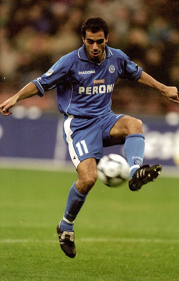 26 Nov 2000: Claudio Bellucci al Napoli 26 Nov 2000: Claudio Bellucci al Napoli