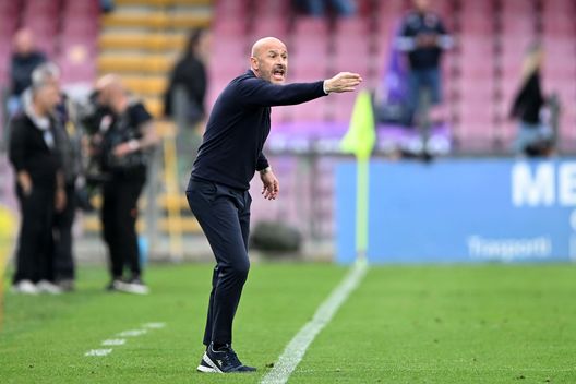 SALERNO, ITALY - MAY 03: Vincenzo Italiano ACF Fiorentina head coach during the Serie A match between Salernitana and ACF Fiorentina at Stadio Arechi on May 03, 2023 in Salerno, Italy. (Photo by Francesco Pecoraro/Getty Images) italiano