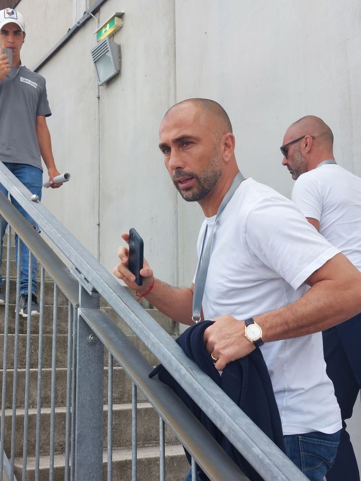 Foto VN – Ospite speciale sugli spalti di Fiorentina-Galatasaray- immagine 2