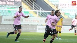 Palermo-Juve Stabia, l’amarezza di Luperini: inutile la doppietta dell’ex Trapani al “Barbera”