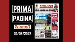 Prima pagina Tuttosport: “#AllegriOut? 80 milioni”