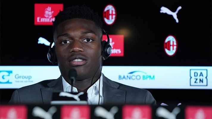 Rafael Leao, attaccante del Milan (credits: acmilan.com) 