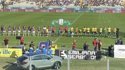 FOTO Modena-Palermo, Buttaro in tribuna al Braglia: “Forza ragazzi”