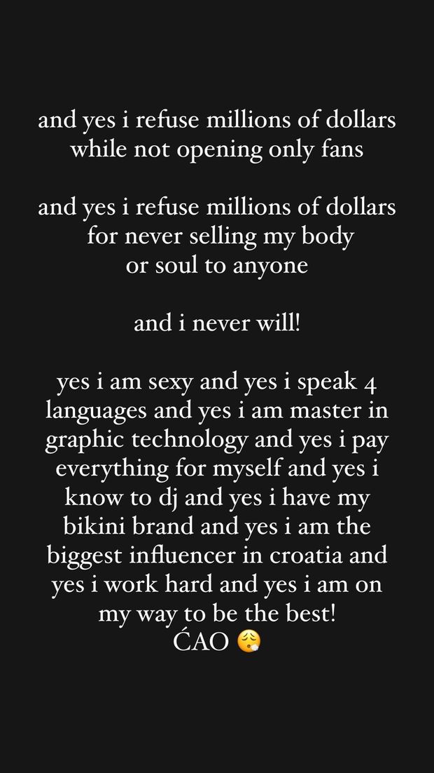 Ivana Knoll: “Ho detto no a milioni di dollari ma non aprirò mai OnlyFans. E so che…”- immagine 2