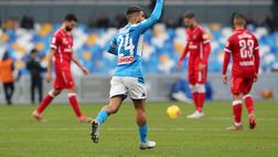 Coppa Italia 2019-2020, Napoli-Perugia 2-0: doppio Insigne per i quarti