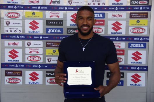 Gleison Bremer - premiazione Toro News Award 2021/2022 Gleison Bremer - premiazione Toro News Award 2021/2022