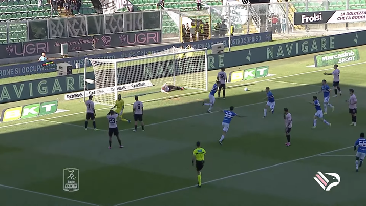 VIDEO Palermo-Sampdoria 2-2, inizia con un pari l’era Mignani: gli highlights - immagine 1