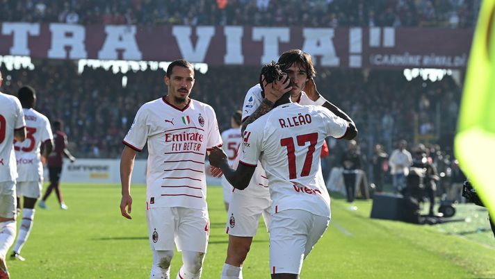 Rafael Leao AC Milan Salernitana-Milan Serie A 2022-2023