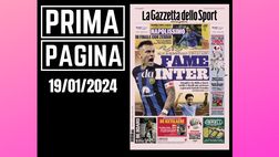 Prima pagina Gazzetta dello Sport: Milan si punta Sesko