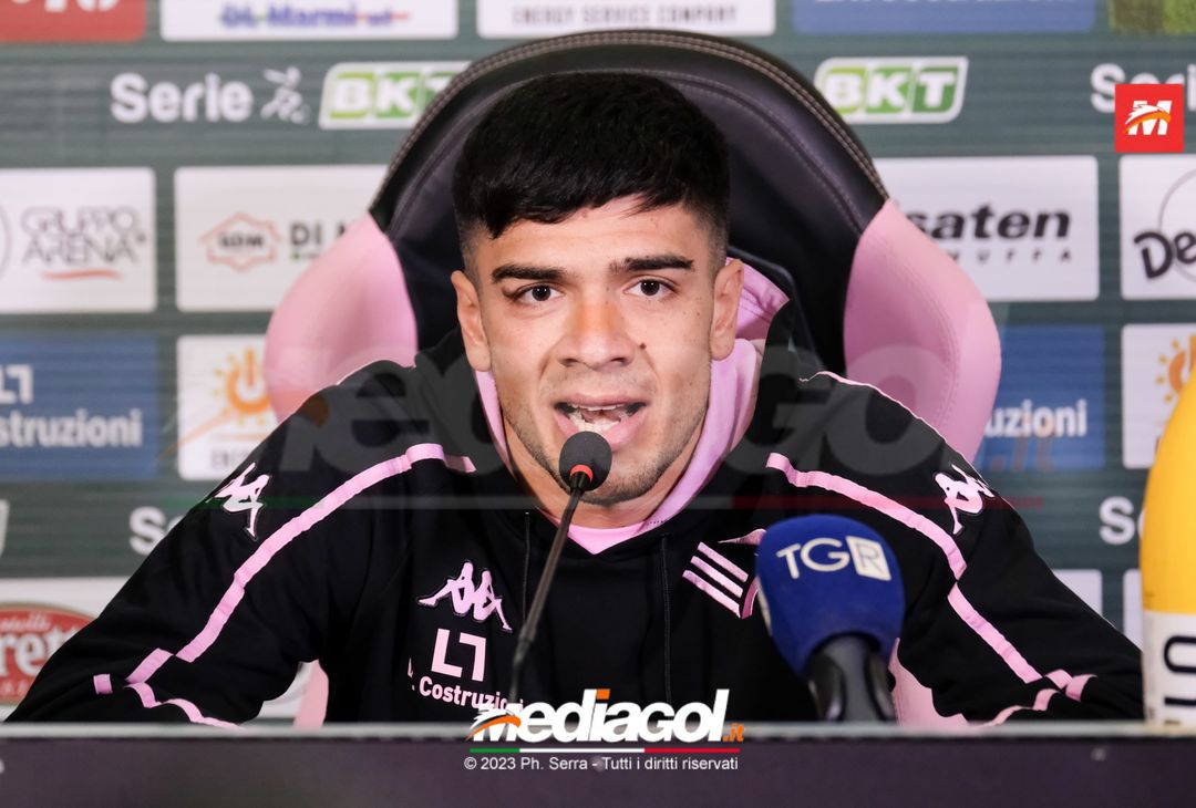 FOTO PALERMO, Giuseppe Aurelio presentato in conferenza stampa (GALLERY) - immagine 8