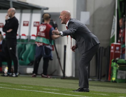 BUDAPEST, HUNGARY - MARCH 24: Head coach Marco Rossi of Hungary reacts during the 2020 UEFA European Championships group E qualifying match between Hungary and Croatia at Groupama Arena on March 24, 2019 in Budapest, Hungary. (Photo by Laszlo Szirtesi/Getty Images) BUDAPEST, HUNGARY - MARCH 24: Head coach Marco Rossi of Hungary reacts during the 2020 UEFA European Championships group E qualifying match between Hungary and Croatia at Groupama Arena on March 24, 2019 in Budapest, Hungary. (Photo by Laszlo Szirtesi/Getty Images)