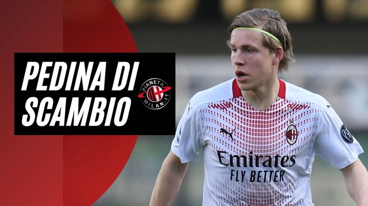 Jens Petter Hauge (attaccante AC Milan), può andare via nel calciomercato estivo | Milan News (Getty Images) 