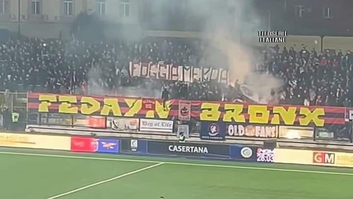 Casertani e foggiani, come un derby: 14 Daspo per il caos dello scorso dicembre - immagine 1