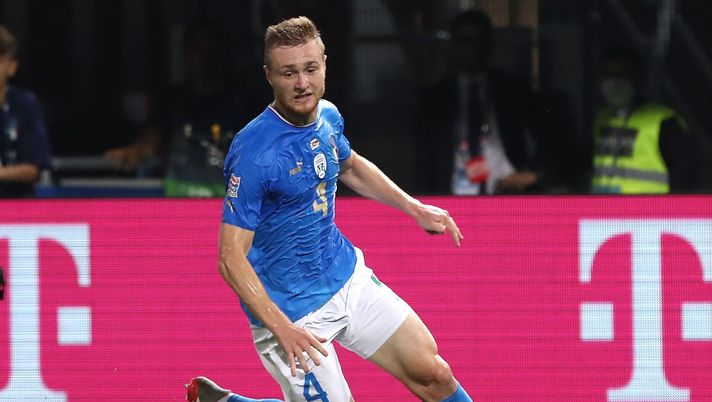 Tommaso Pobega, centrocampista del Milan, qui con la maglia della Nazionale (Getty Images)