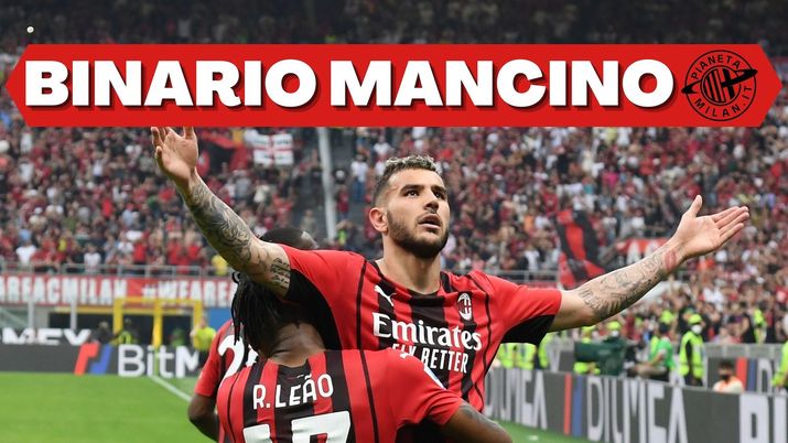 Theo Hernández Rafael Leao AC Milan Milan-Atalanta 2-0 Serie A 2021-2022
