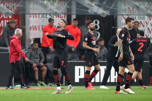 Castillejo dopo il gol segnato al Verona. Castillejo dopo il gol segnato al Verona.
