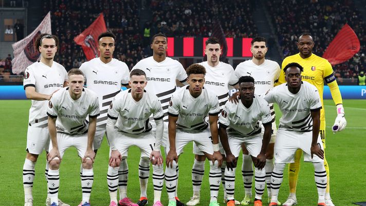 I rossoneri di Julien Stéphan prima di Milan-Rennes 3-0 (Europa League 2023-2024) | AC Milan News (Getty Images) Milan-Rennes 3-0 Europa League 2023-2024