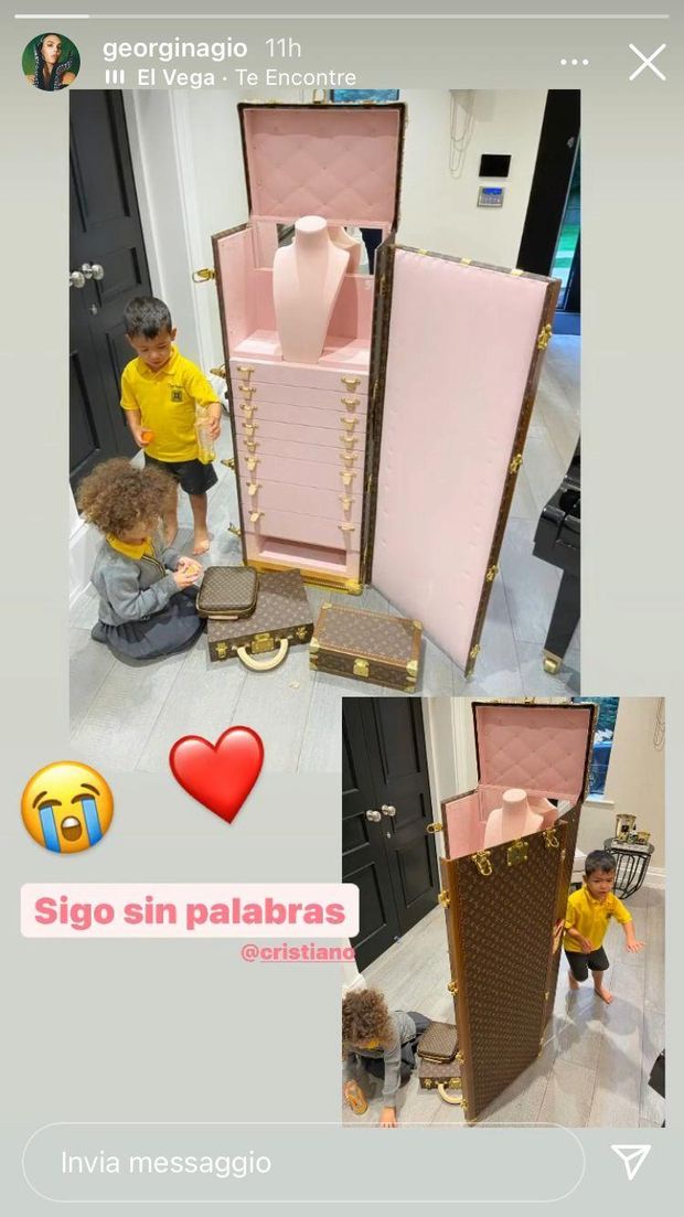 L’ultimo regalo di Cristiano Ronaldo alla sua Georgina lascia tutti senza parole- immagine 2