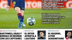 EDICOLA / Sport: “L’Inter pressa Lautaro Martinez. Chiede che il giocatore…”