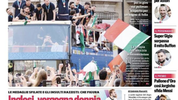 Prima Pagina, Corriere dello Sport: “L’Italia migliore. Inglesi, vergogna doppia”