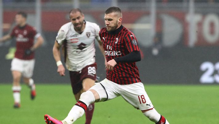 Ante Rebic in azione durante Milan-Torino (credits: GETTY Images) Ante Rebic in azione durante Milan-Torino (credits: GETTY Images)