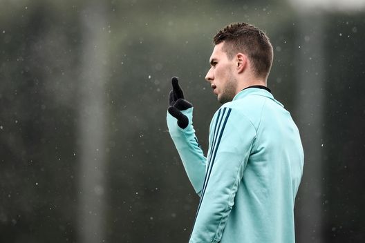  VINOVO, ITALY - DECEMBER 27: Marko Pjaca during a Juventus Training Session at Juventus Center Vinovo on December 27, 2017 in Vinovo, Italy. (Photo by Daniele Badolato - Juventus FC/Juventus FC via Getty Images) 