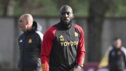 Trigoria, rifinitura pre Brighton: solo individuale per Lukaku. C’è Dybala