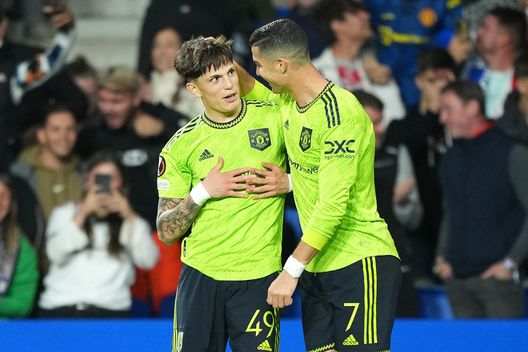 Garnacho Manchester United (getty images) Garnacho Manchester United