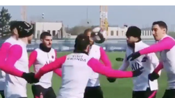 VIDEO Psg, l’allenamento incredibile di Neymar & co: guarda i palleggi in girotondo del team di Pochettino