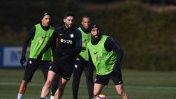 Inter, seduta mattutina in vista della gara di campionato contro il Sassuolo