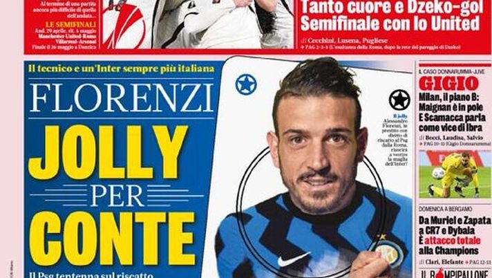 La Gazzetta dello Sport, la prima pagina di oggi, venerdì 16 aprile 2021 