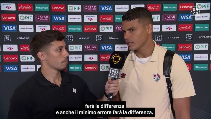 Fluminense, Thiago Silva: “Vincerà chi farà meno errori. Difficile affrontare le italiane ma…” - immagine 1