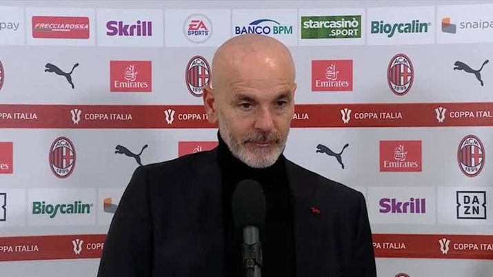 Stefano Pioli (allenatore AC Milan), qui dopo Milan-Torino 5-4 dcr (Coppa Italia 2020-2021) | AC Milan News (gazzetta.it) 