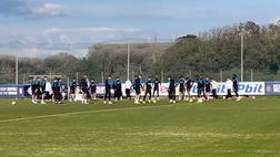 Il Napoli si allena in vista del Barcellona, il torello degli azzurri