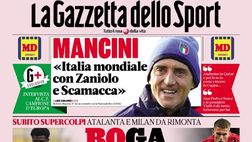 Prima Pagina, La Gazzetta dello Sport: “Boga-Botman, che botti!”. E Mancini…