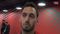Calhanoglu: “Se resto all’Inter? Certo. Manca poco per lo scudetto, con l’Atletico…”