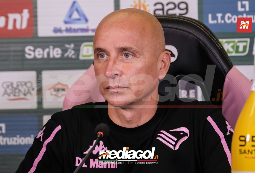 FOTO PALERMO, verso il Cosenza: Mister Eugenio Corini in conferenza stampa (Gallery) - immagine 3