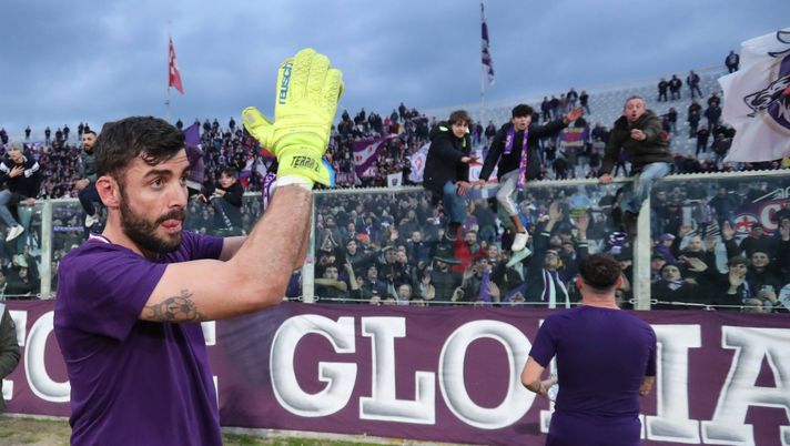 GERMOGLI PH: 15 GENNAIO 2020 FIRENZE STADIO ARTEMIO FRANCHI PARTITA DI COPPA ITALIA FIORENTINA VS ATALANTA
NELLA FOTO  ESULTANZA FINE TERRACCIANO 