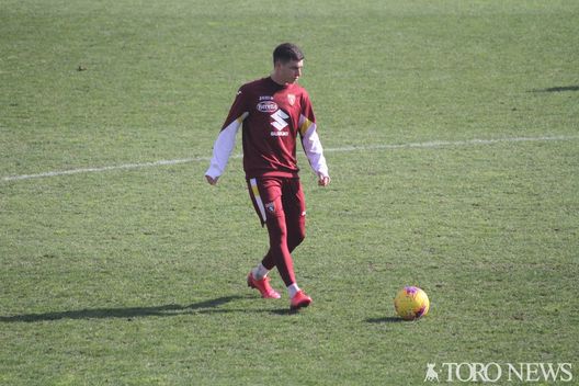 Baselli in allenamento al Filadelfia Baselli in allenamento al Filadelfia
