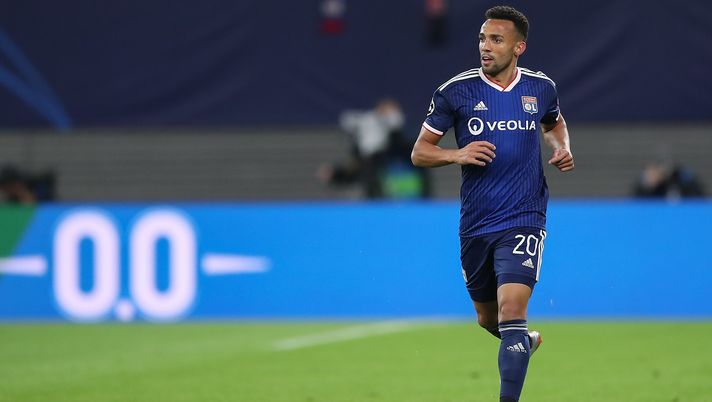 LEIPZIG, GERMANY - OCTOBER 02: Fernando Marcal in action during the UEFA Champions League group G match between RB Leipzig and Olympique Lyon at Red Bull Arena on October 2, 2019 in Leipzig, Germany. (Photo by Christian Kaspar-Bartke/Bongarts/Getty Images) LEIPZIG, GERMANY - OCTOBER 02: Fernando Marcal in action during the UEFA Champions League group G match between RB Leipzig and Olympique Lyon at Red Bull Arena on October 2, 2019 in Leipzig, Germany. (Photo by Christian Kaspar-Bartke/Bongarts/Getty Images)