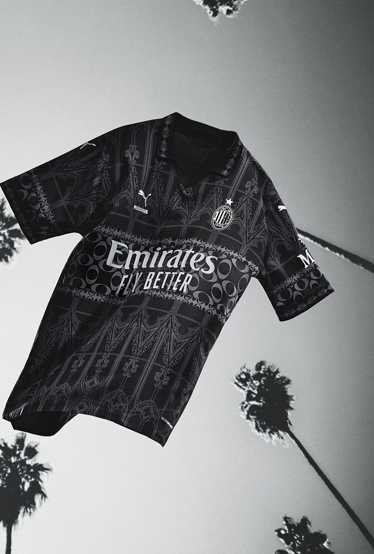 Nuova quarta maglia Milan 2023-2024 PUMA PLEASURES