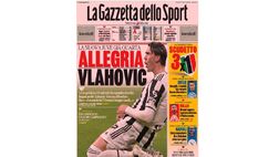 Prima Pagina, La Gazzetta dello Sport: “La nuova Juve già quarta, allegria Vlahovic”