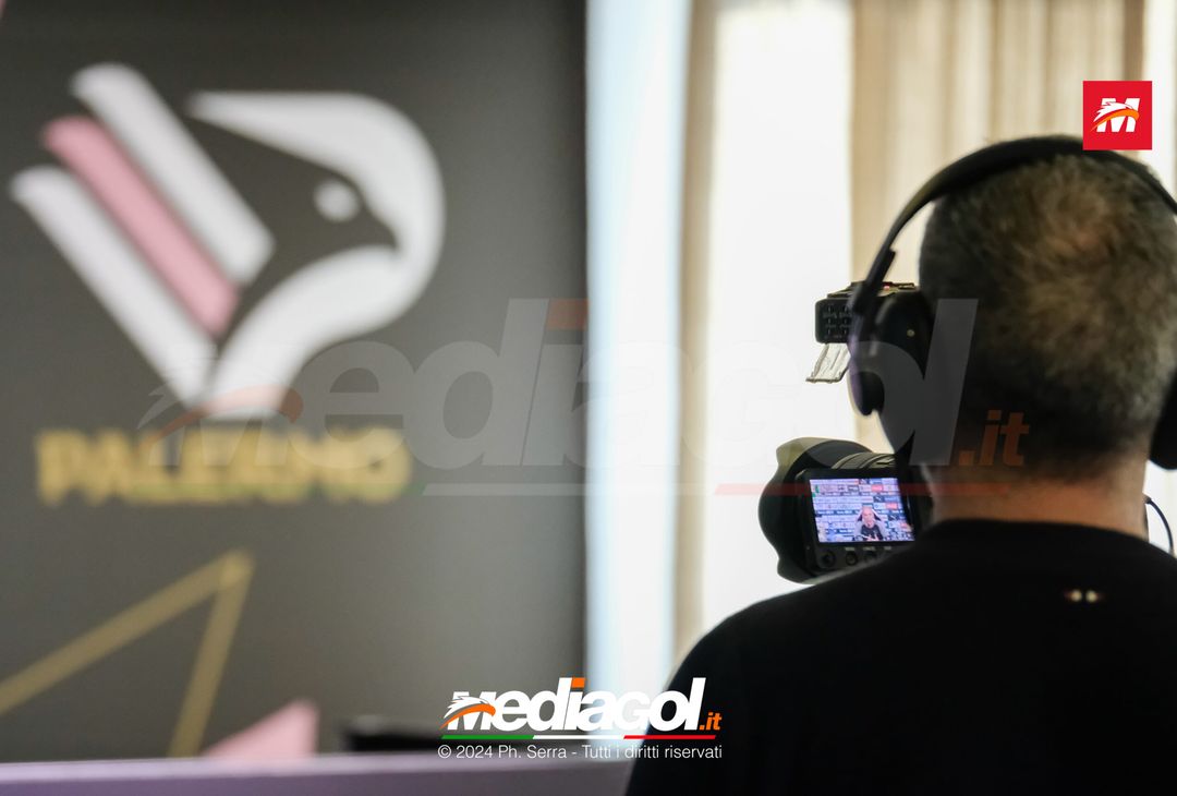 FOTO PALERMO, verso la Cremonese: Eugenio Corini in conferenza stampa (GALLERY) - immagine 13